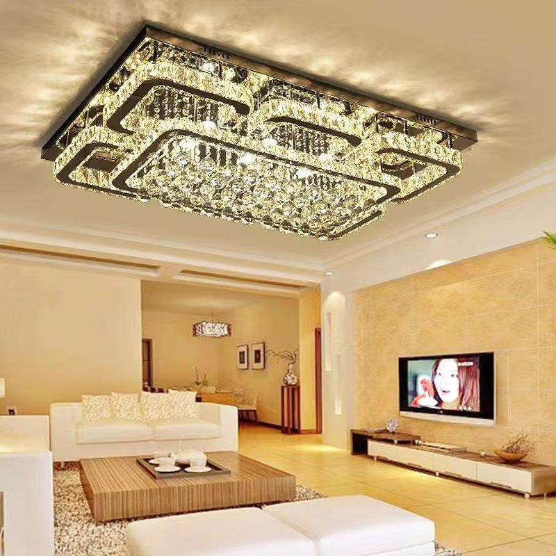 Rectangular modern led ceiling lamp