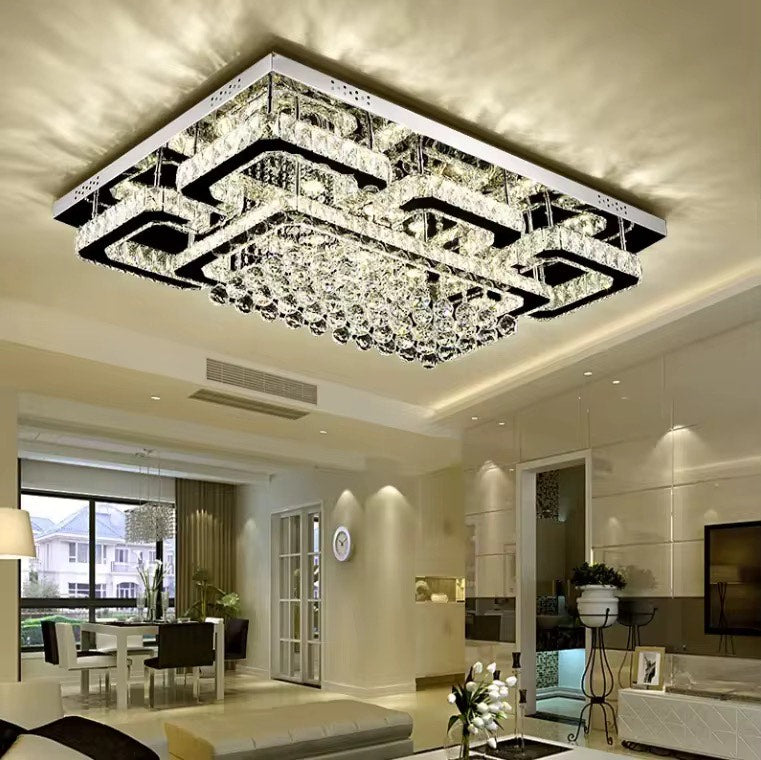 Rectangular modern led ceiling lamp