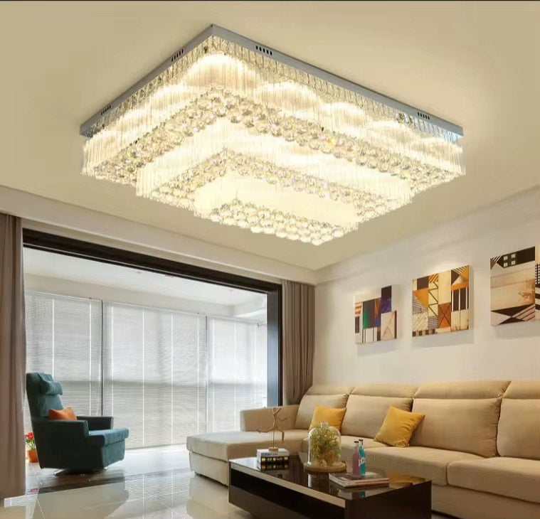 Nordic luxury crystal ceiling lamp