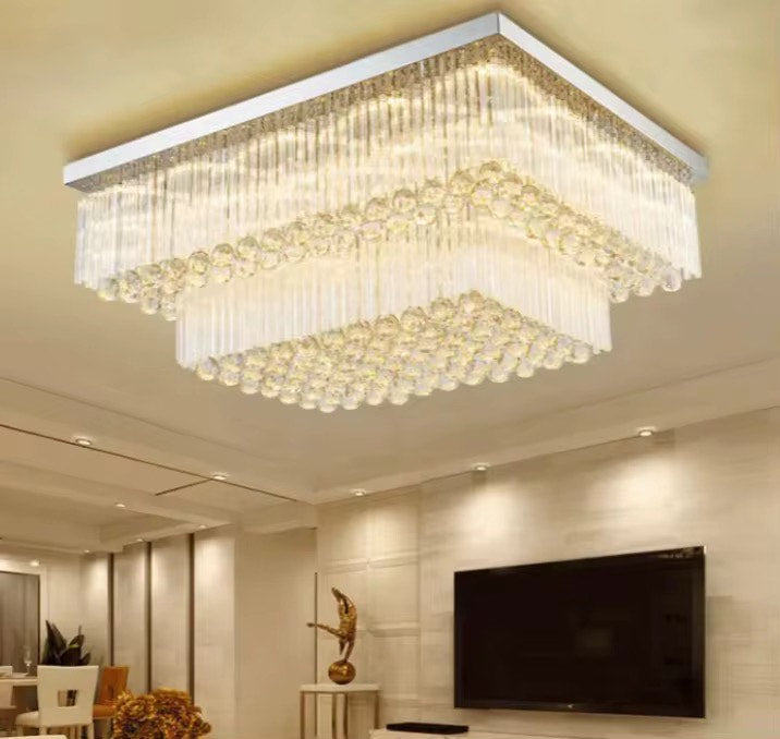 Nordic luxury crystal ceiling lamp