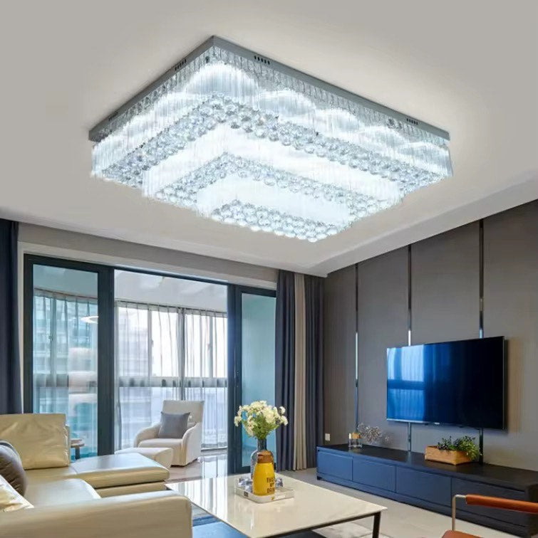 Nordic luxury crystal ceiling lamp