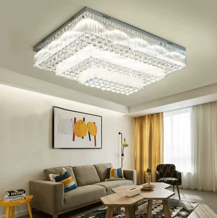 Nordic luxury crystal ceiling lamp