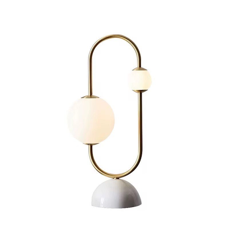 Marble nordic table lamp