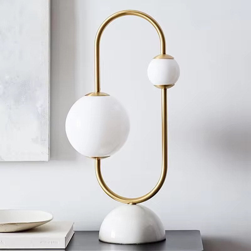 Marble nordic table lamp