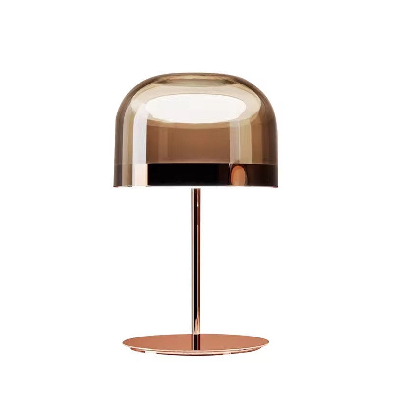 Mini italian led glass retro vintage table lamp