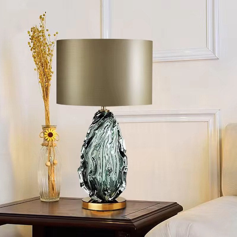 Italian led luxury Hand Blown glass table lamp