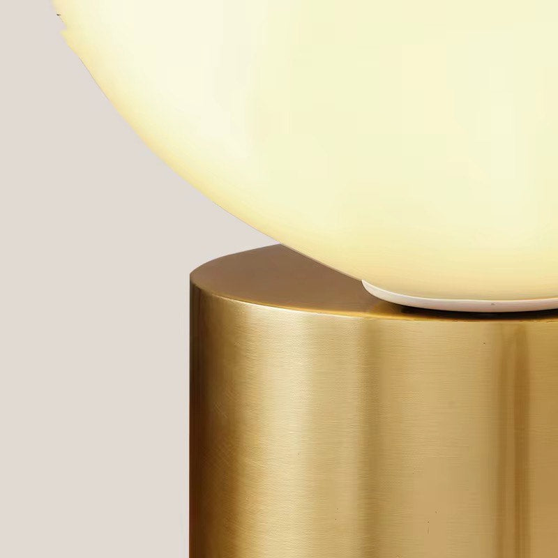 Modern glass ball lamp