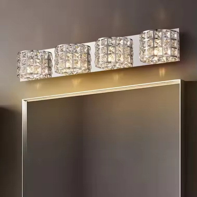 Crystal Vanity Lights For Bathroom