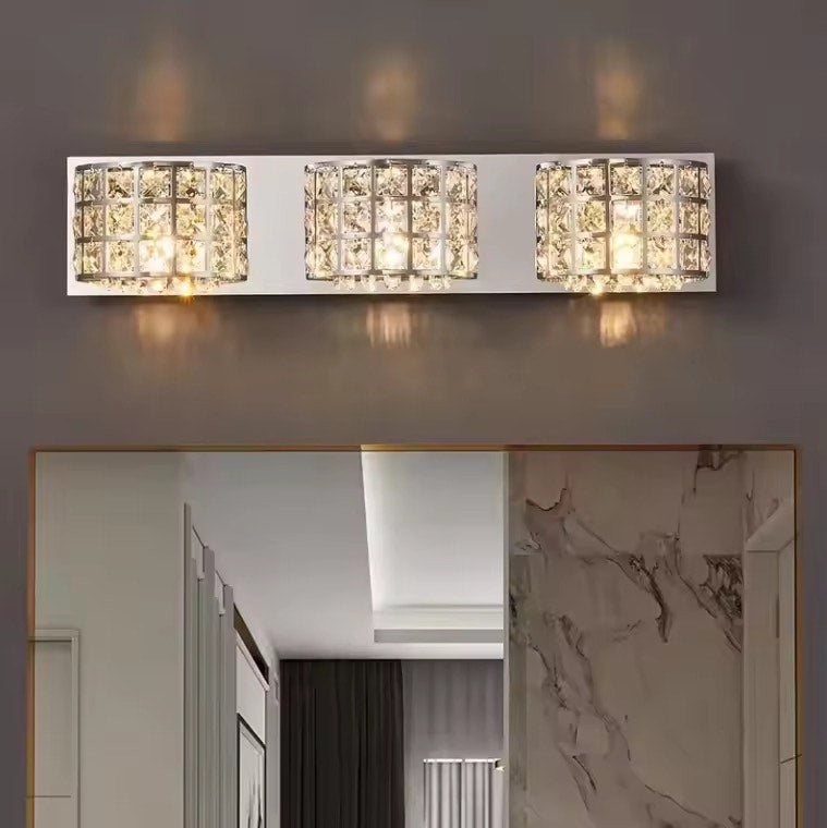 Crystal Vanity Lights For Bathroom