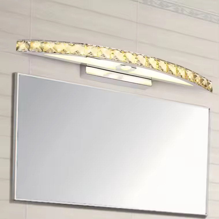 Crystal Mirror nordic wall vanity led lamp