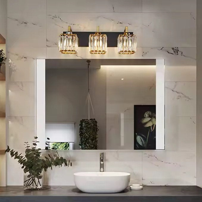 Crystal Vanity Lights For Bathroom