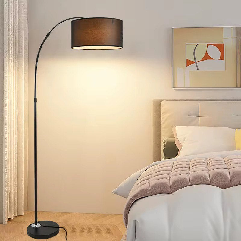 Modern Simplicity arc standing fishing floor lamp