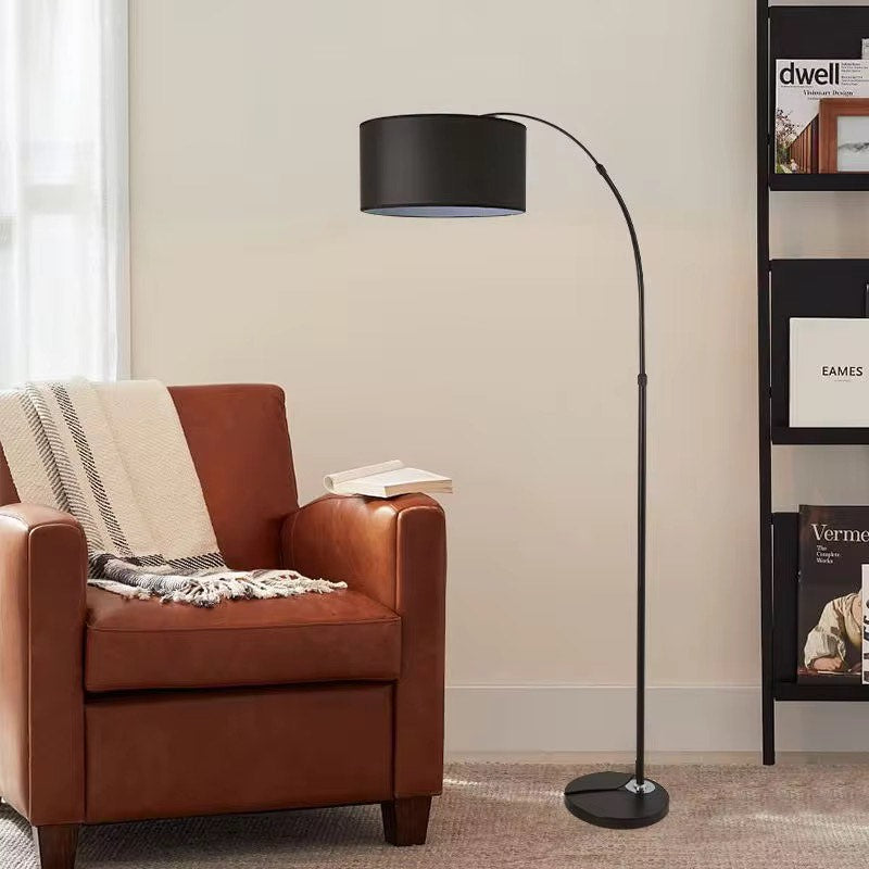 Modern Simplicity arc standing fishing floor lamp