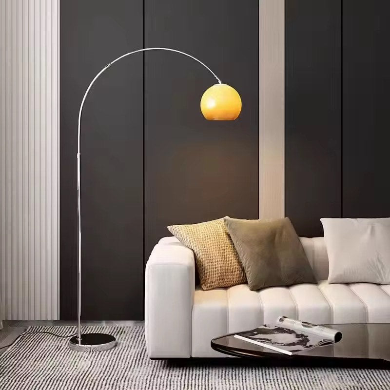 Floor lamp bright orange design