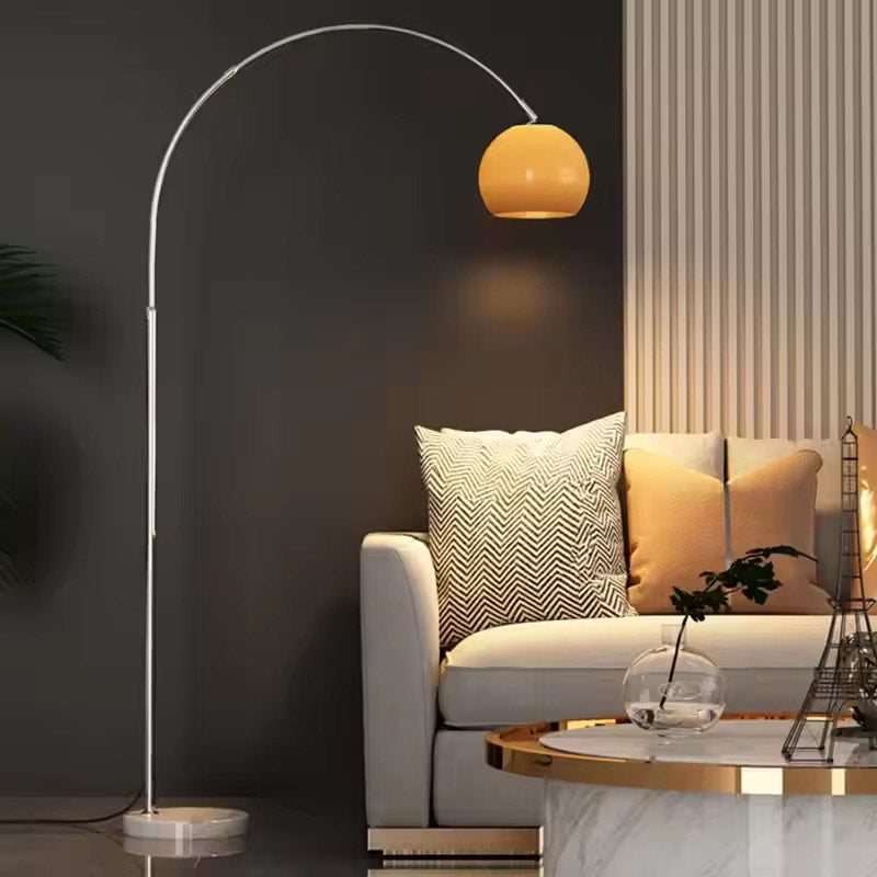 Floor lamp bright orange design