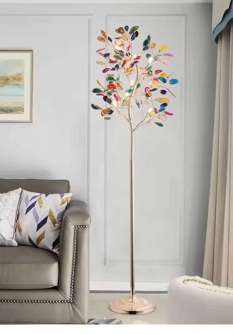 Tree shape nordic standing floor lamp