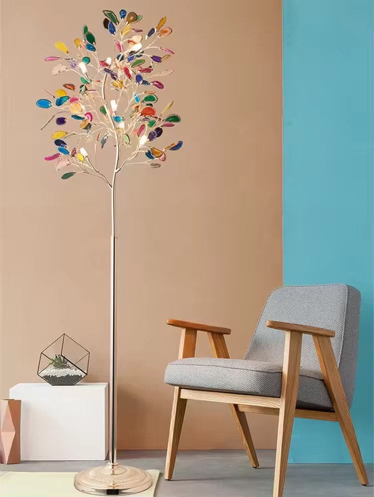 Tree shape nordic standing floor lamp