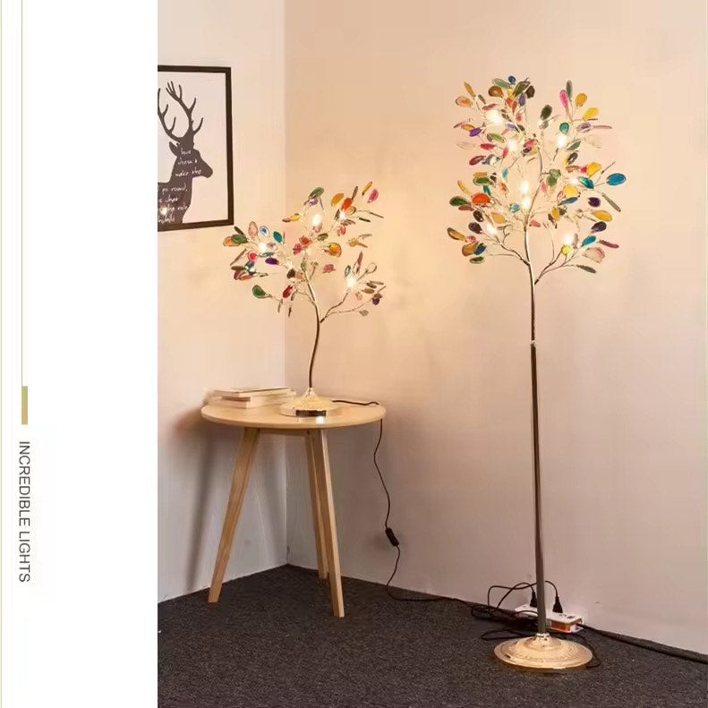 Tree shape nordic standing floor lamp