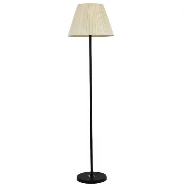 Rattan floor lamp