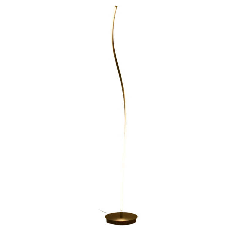 Spiral decorative Nordica modern led floor lamp