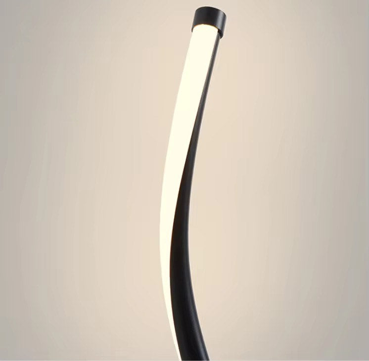 Spiral decorative Nordica modern led floor lamp