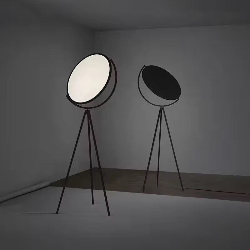 Tripod floor standing reading lamp