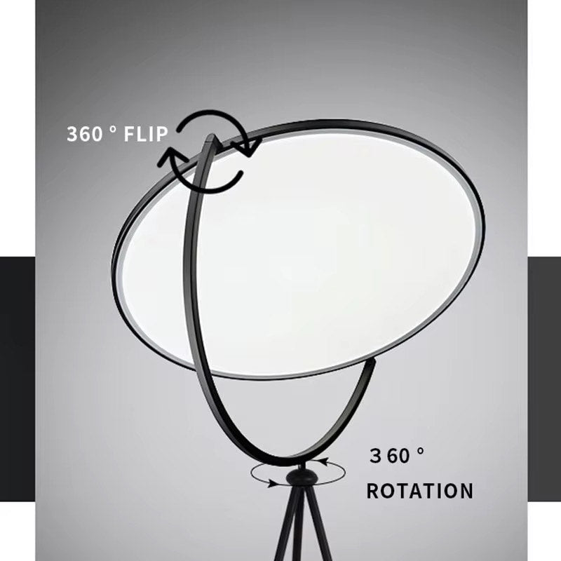 Tripod floor standing reading lamp