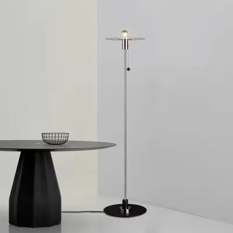 Nordic simple design led metal floor lamp