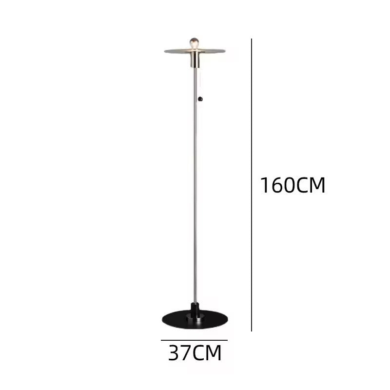 Nordic simple design led metal floor lamp