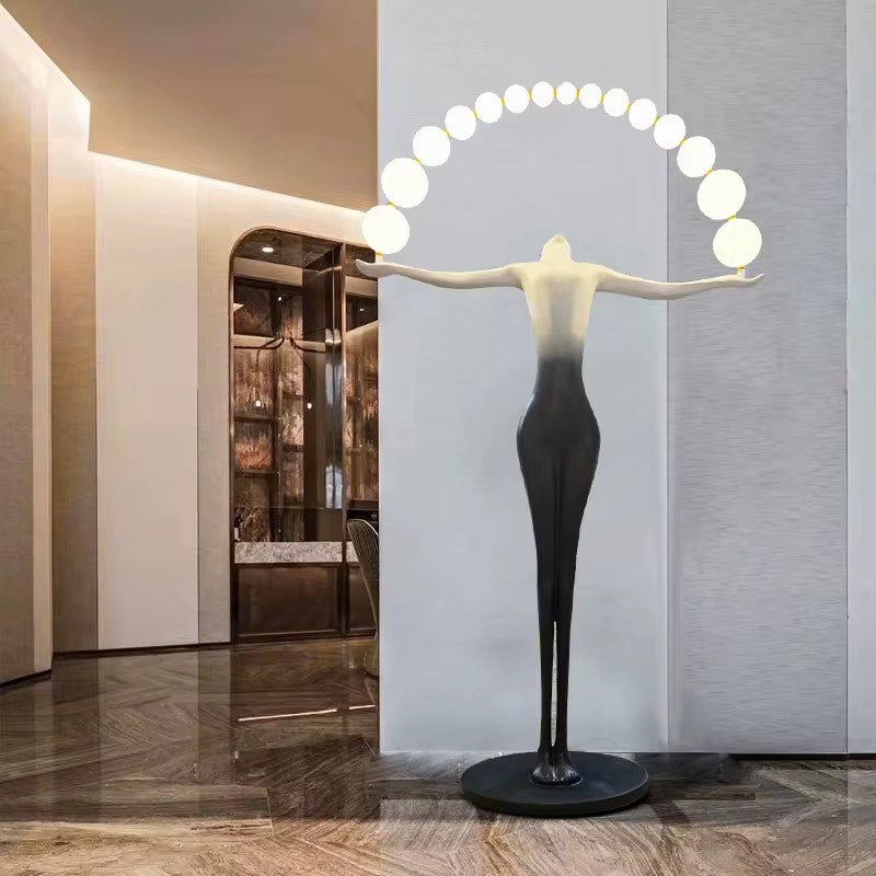 Human Sculpture Floor Light