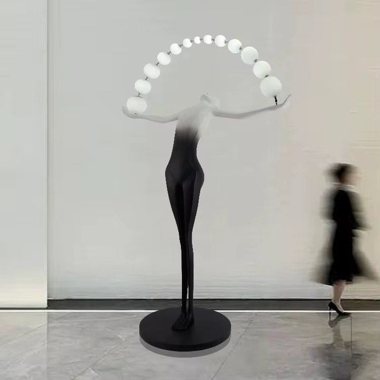 Human Sculpture Floor Light