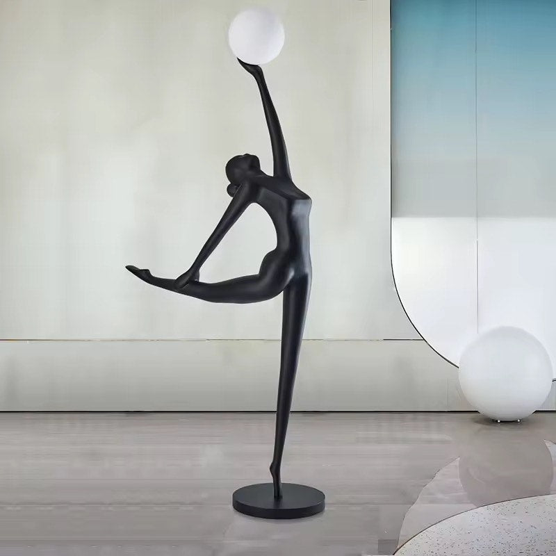 Creative Human Sculpture Design  Floor Lamp