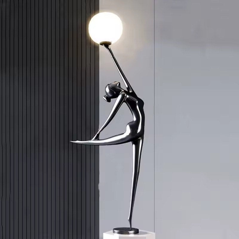 Creative Human Sculpture Design  Floor Lamp