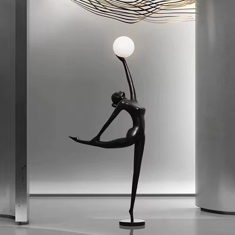 Creative Human Sculpture Design  Floor Lamp