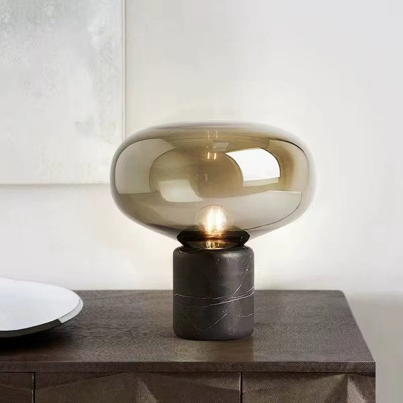 Modern Led glass lampshade Table Lamp