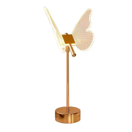 Butterfly acrylic table lamp