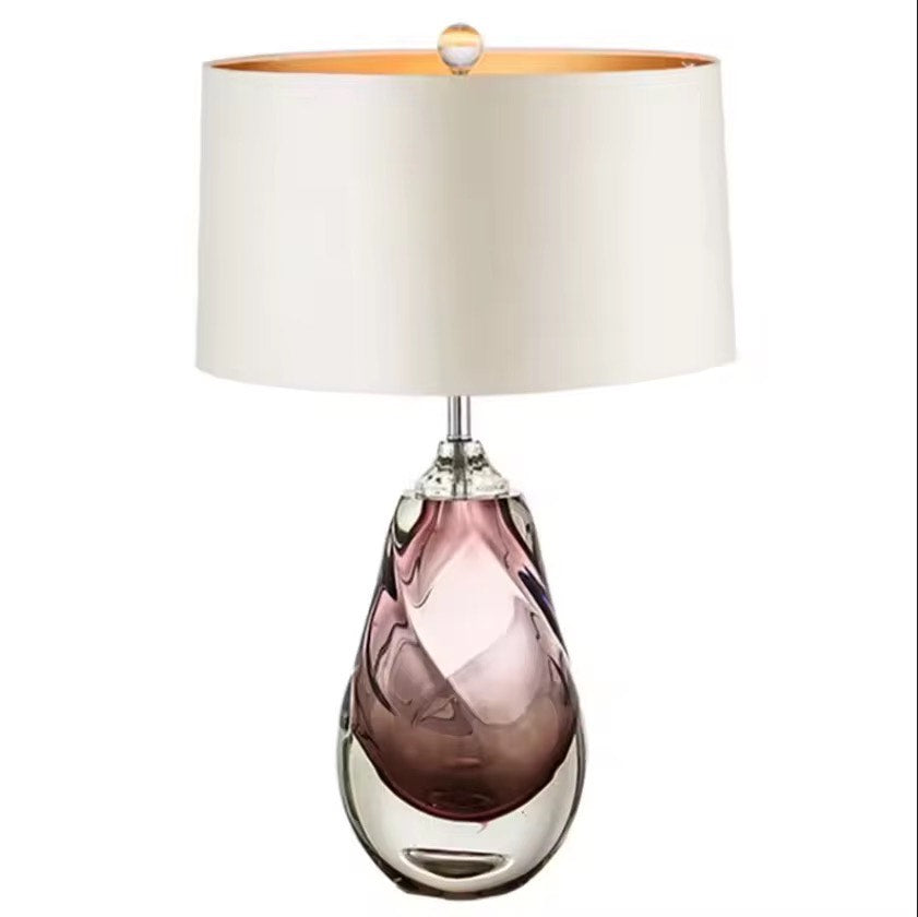 Decoration atmosphere glass table lamp