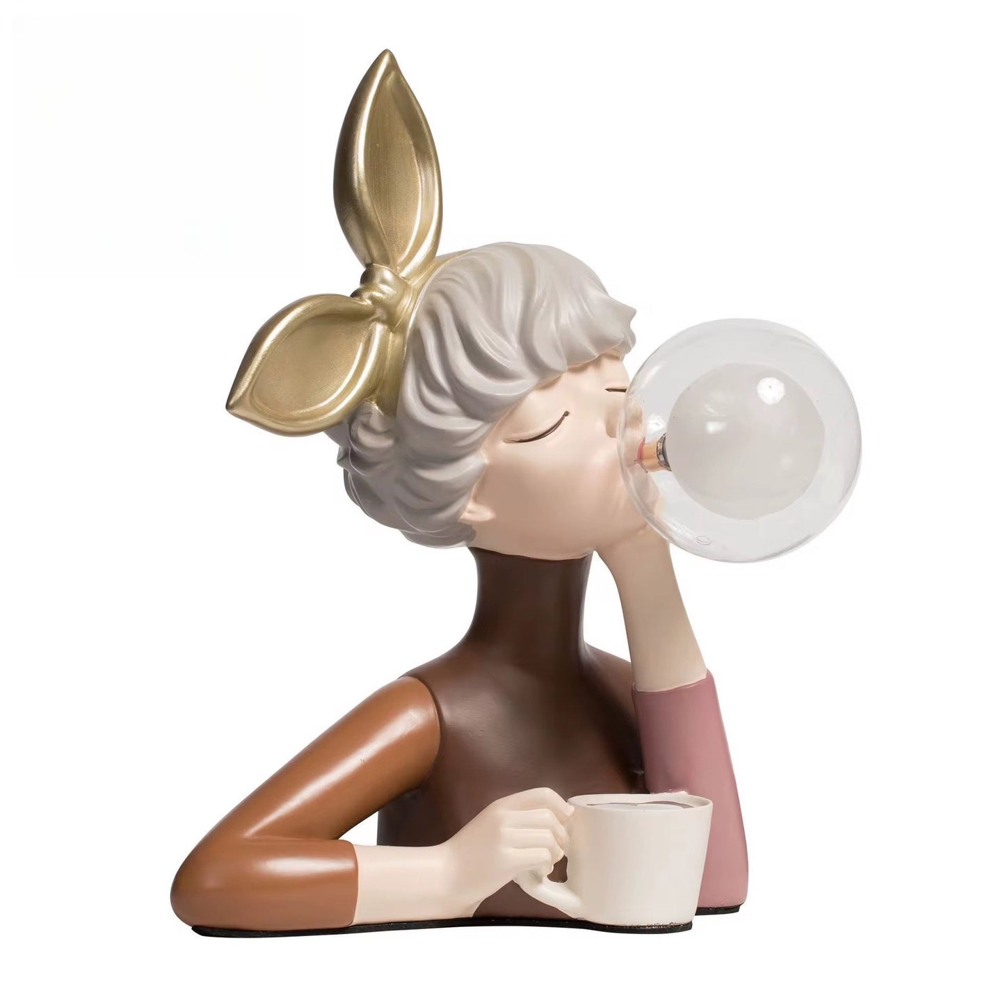 Bubble girl Ornament table lamp