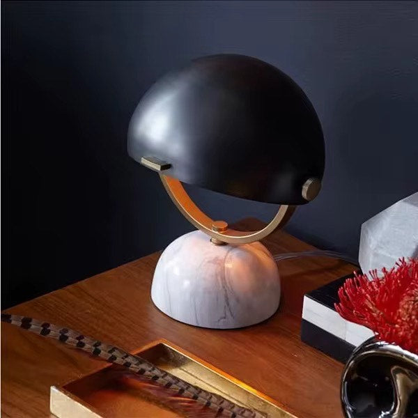 Unique Metal Black lampshade  table lamp