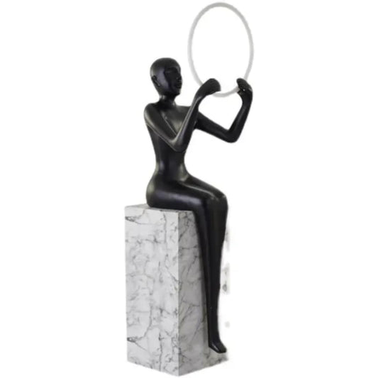 Human Body Ornaments Sculpture floor lamp