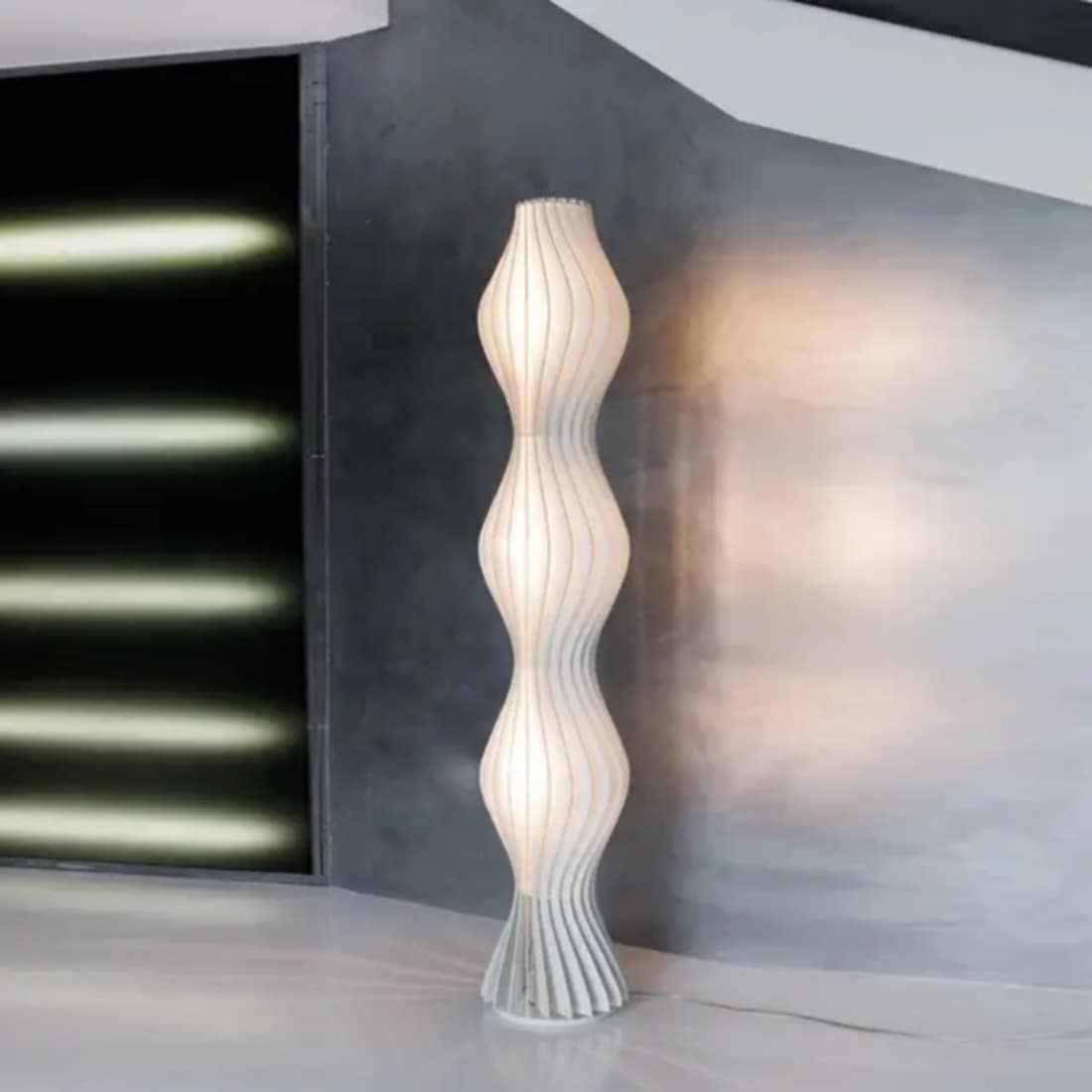 Wave  rgb irregular floor standing lamp