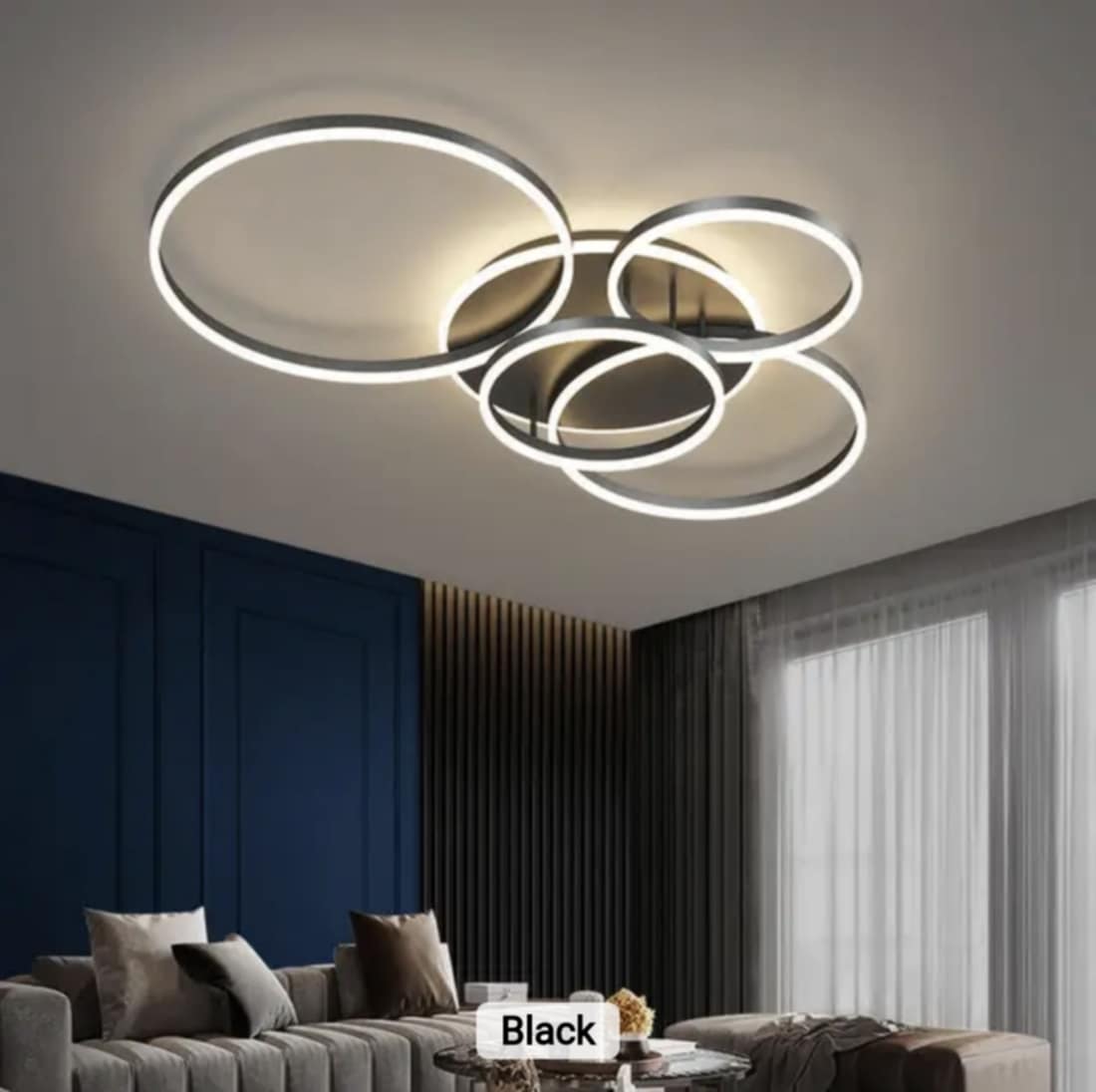 Lustre Circle chandelier lamp